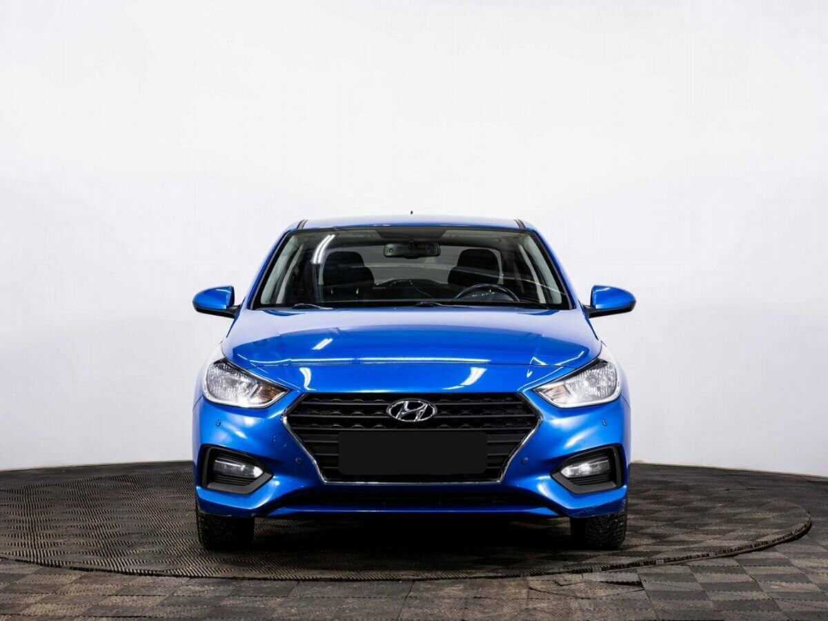 Hyundai Solaris с пробегом — 2018 год. Фото: #1