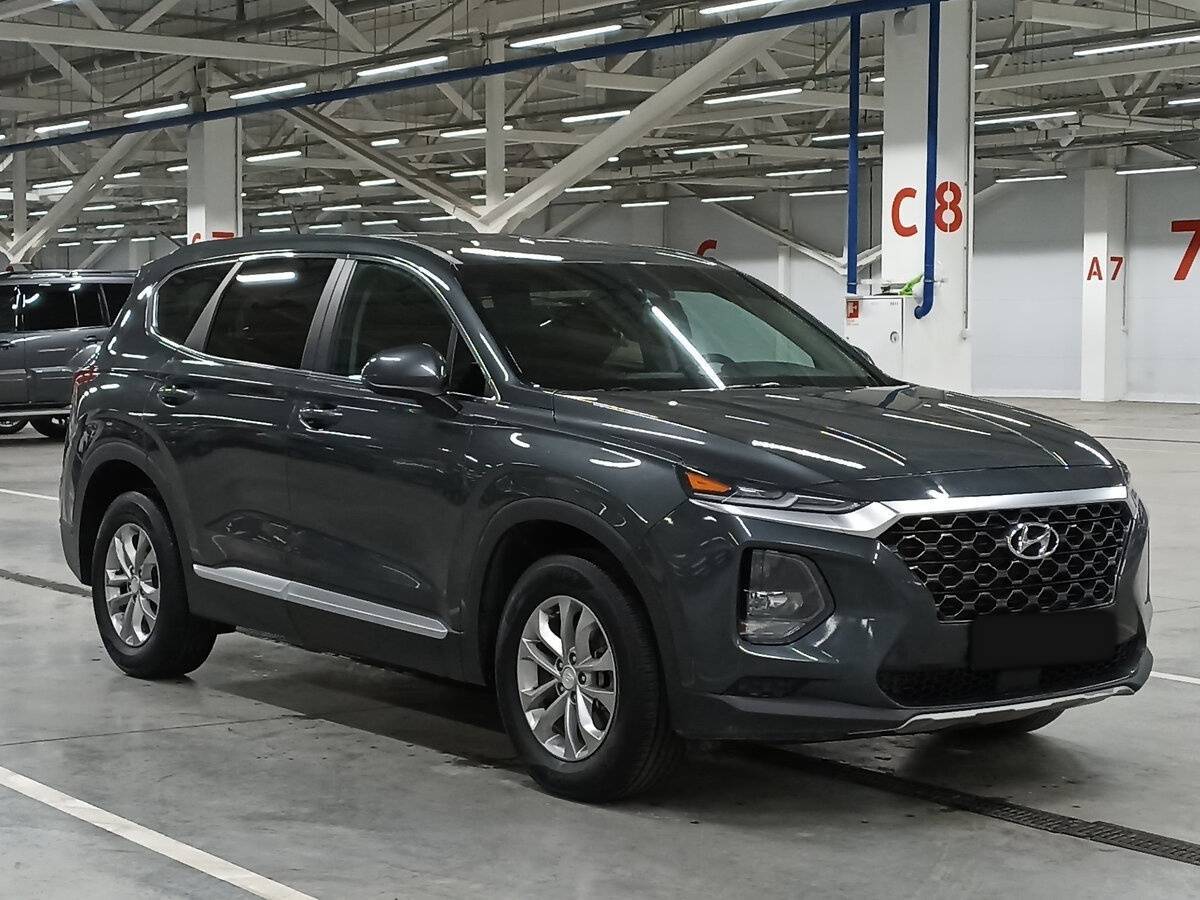 Hyundai Santa Fe с пробегом — 2020 год. Фото: #2