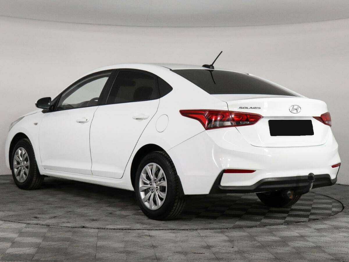 Hyundai Solaris с пробегом — 2018 год. Фото: #5