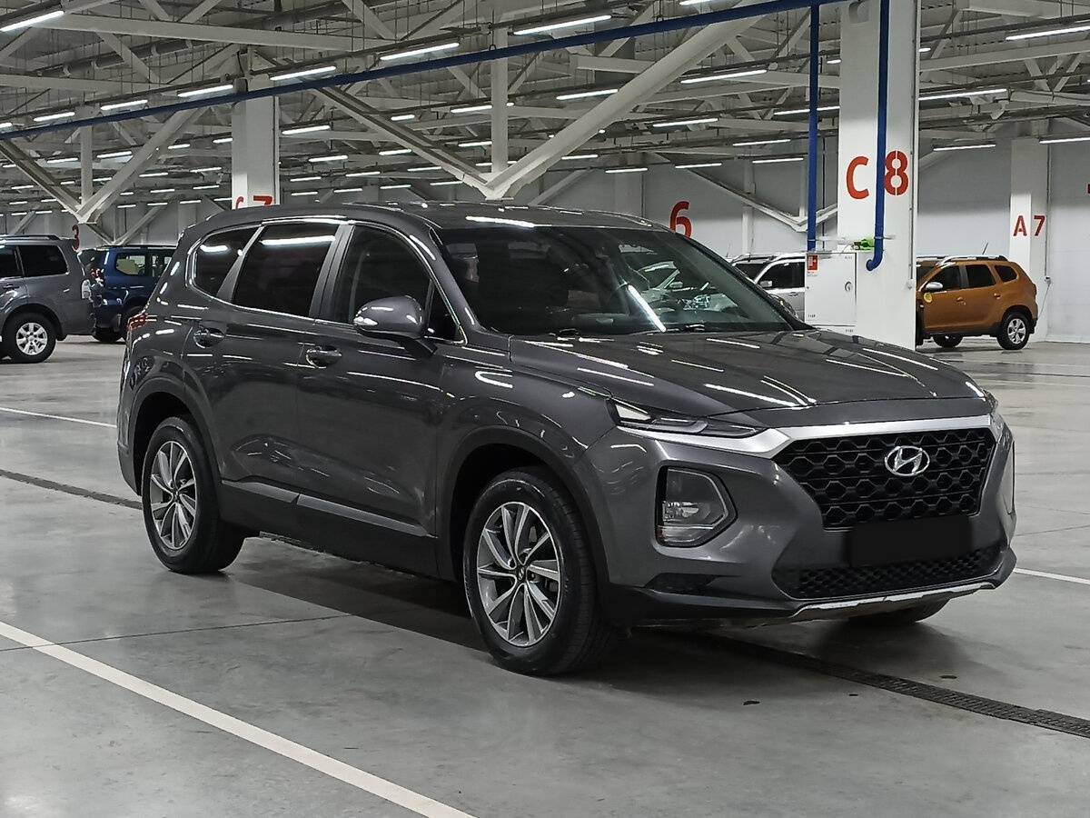 Hyundai Santa Fe с пробегом — 2019 год. Фото: #2
