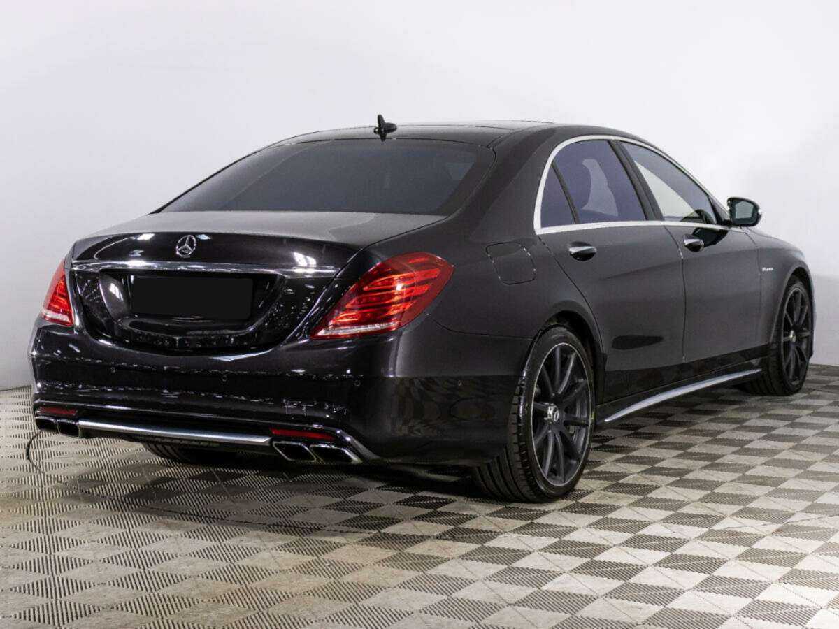 Mercedes-Benz S-Класс AMG с пробегом — 2015 год. Фото: #4