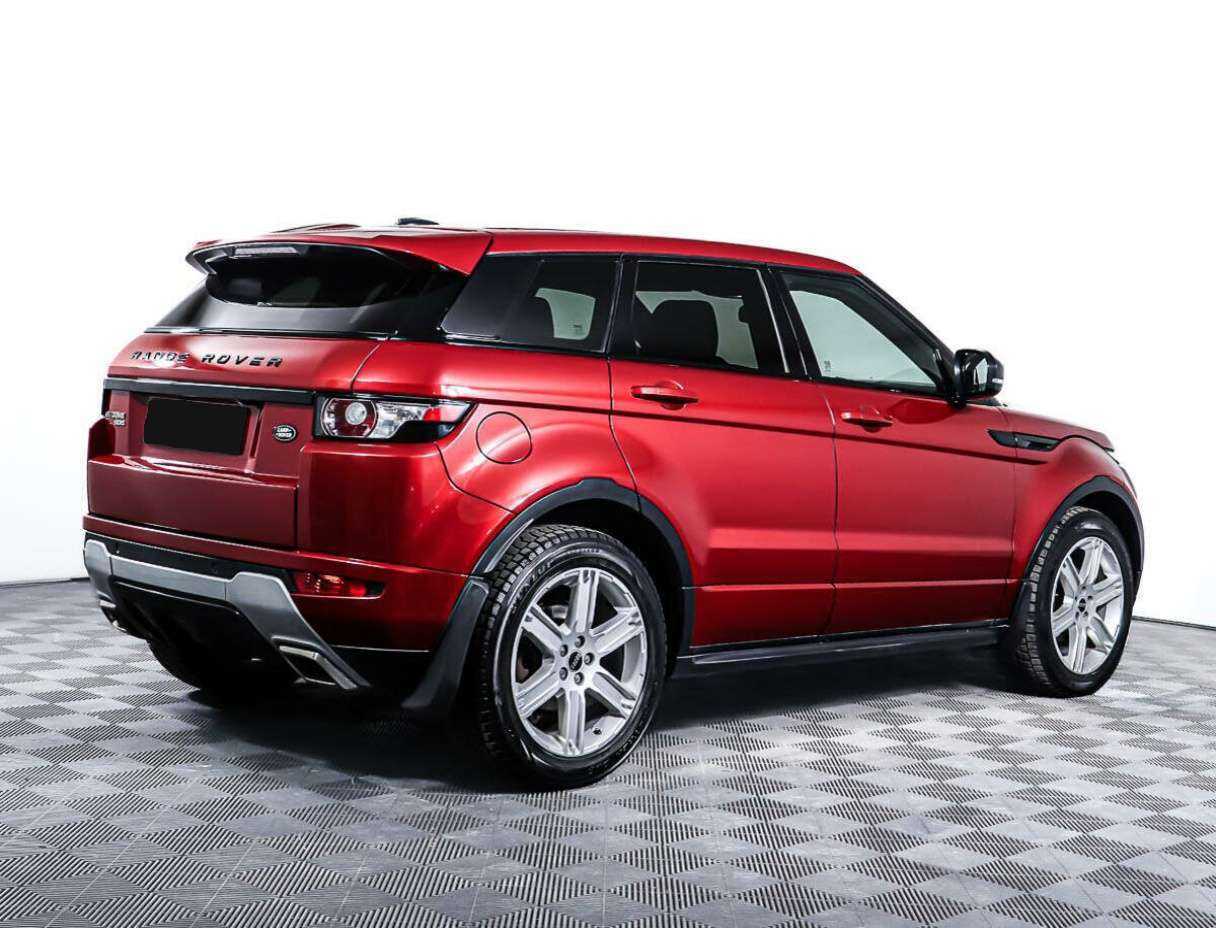 Land Rover Range Rover Evoque с пробегом — 2013 год. Фото: #4