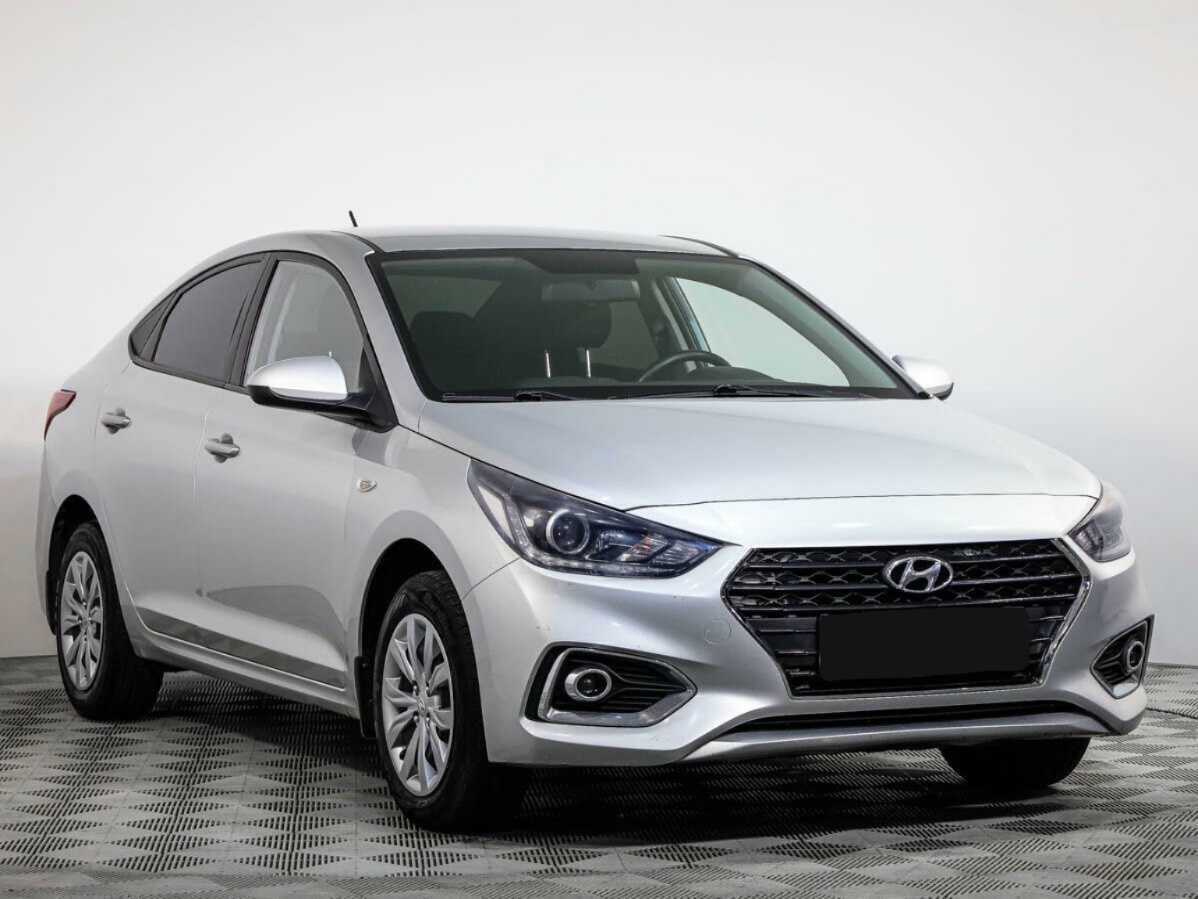 Hyundai Solaris с пробегом — 2018 год. Фото: #1