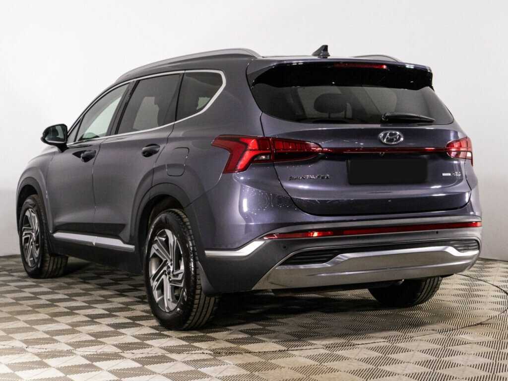 Hyundai Santa Fe с пробегом — 2021 год. Фото: #4