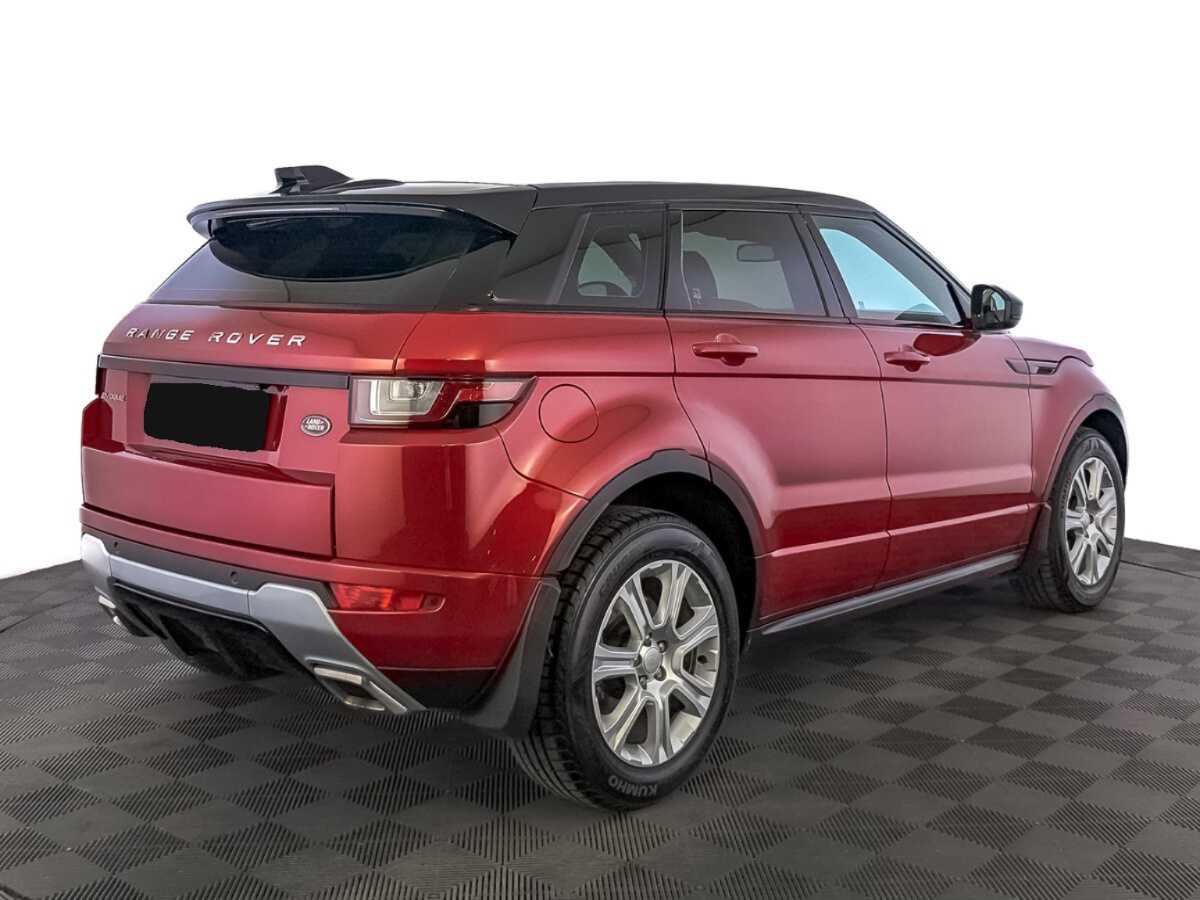 Land Rover Range Rover Evoque с пробегом — 2017 год. Фото: #4
