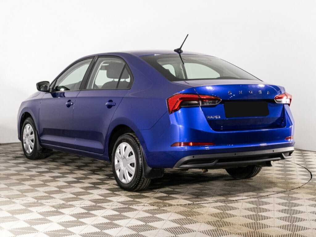 Skoda Rapid с пробегом — 2021 год. Фото: #6
