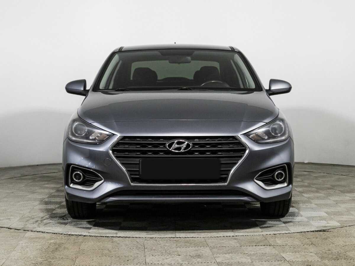 Hyundai Solaris с пробегом — 2018 год. Фото: #1