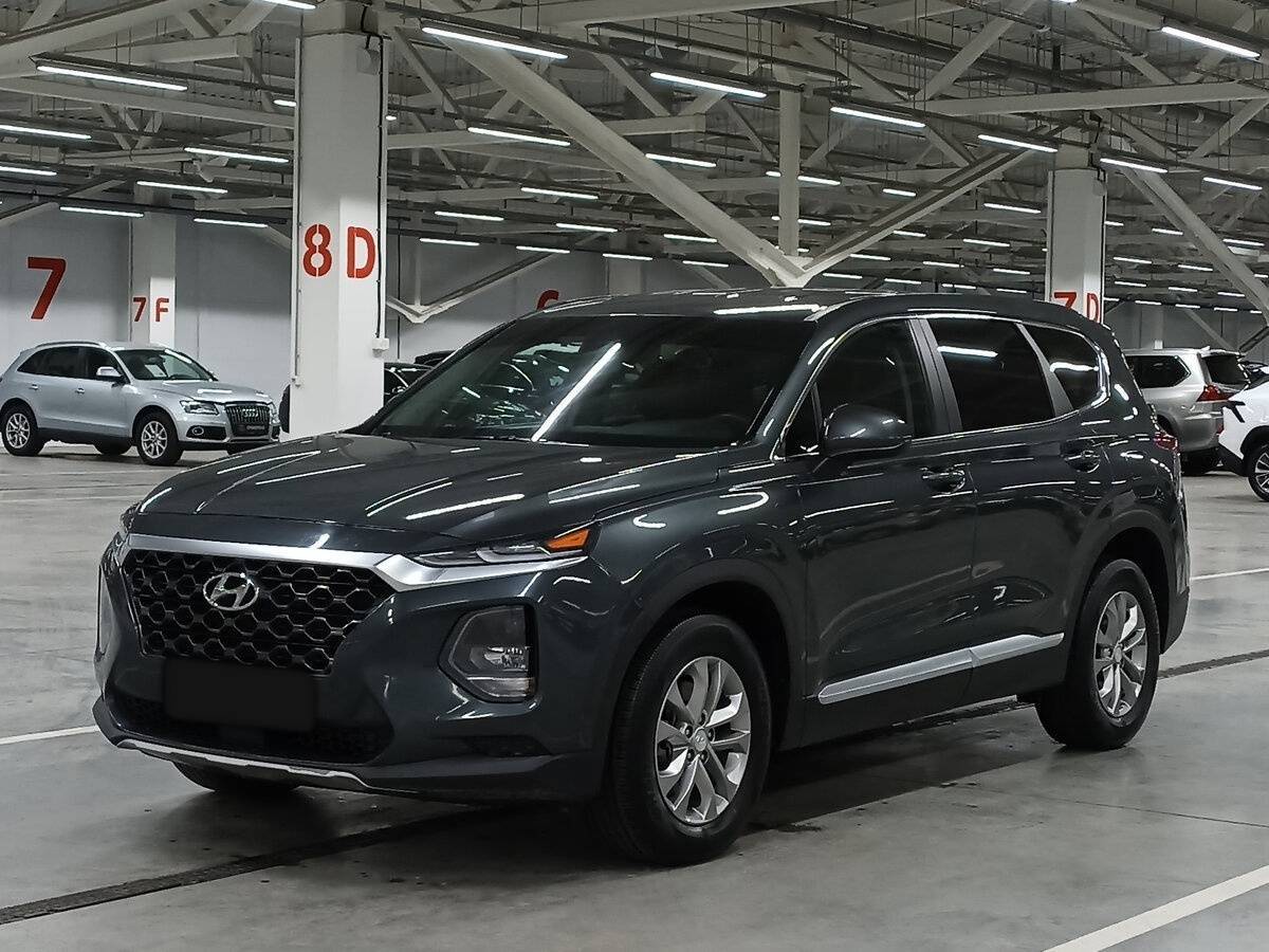 Hyundai Santa Fe с пробегом — 2020 год. Посмотреть фото