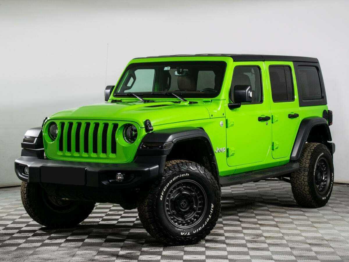 Jeep Wrangler с пробегом — 2021 год. Фото: #0