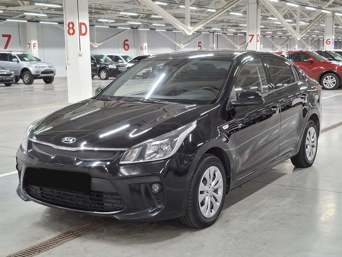 Kia Rio с пробегом — 2019 год. Посмотреть фото