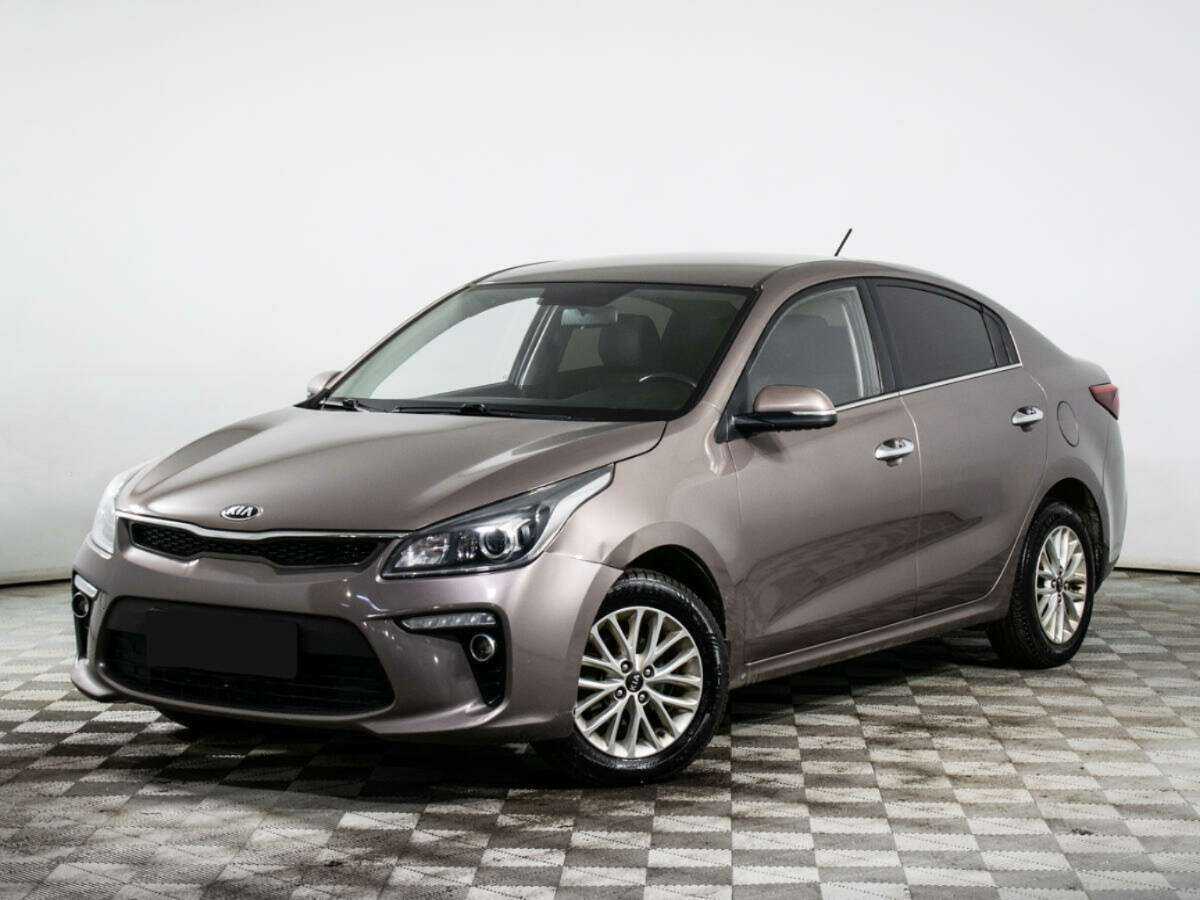 Kia Rio с пробегом — 2017 год. Фото: #0