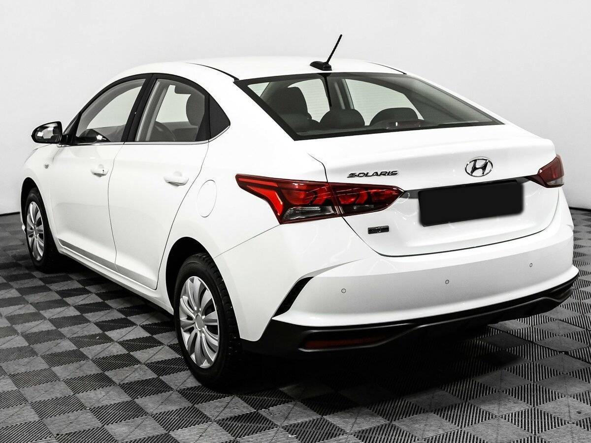 Hyundai Solaris с пробегом — 2020 год. Фото: #6