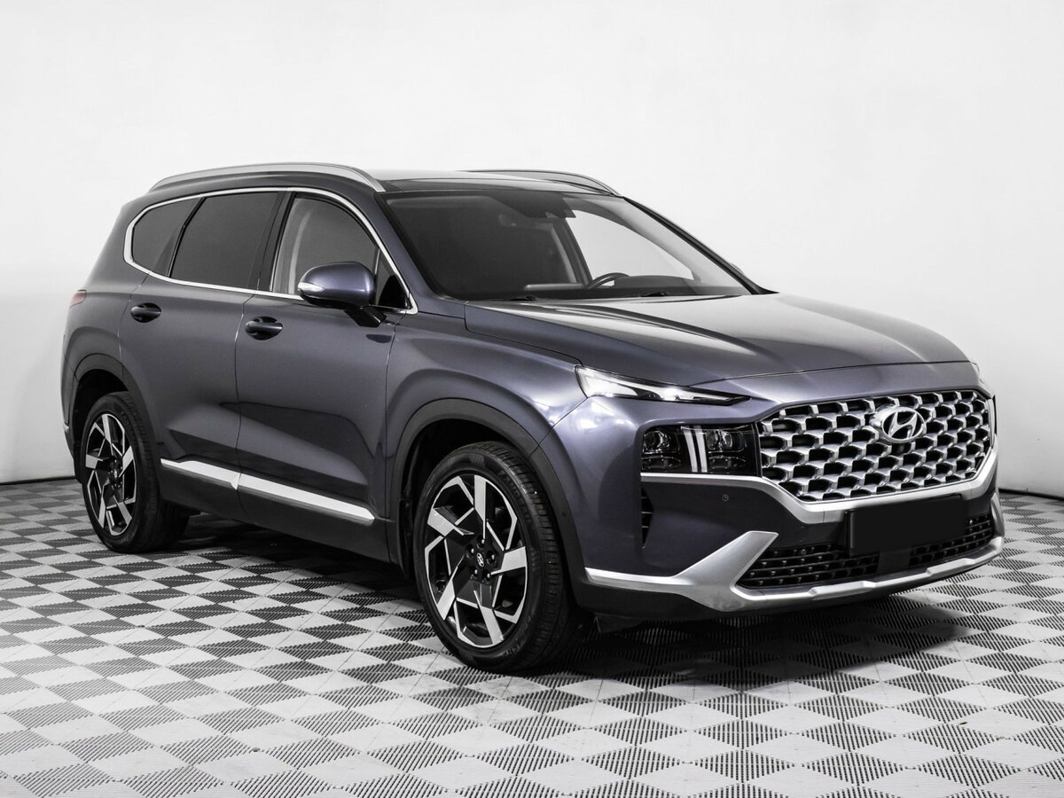Hyundai Santa Fe с пробегом — 2021 год. Фото: #2