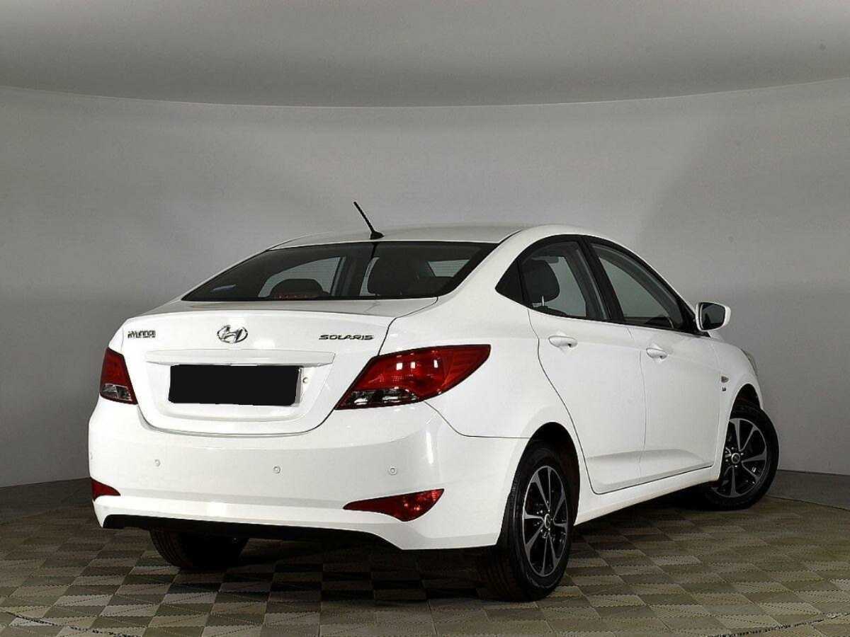 Hyundai Solaris с пробегом — 2014 год. Фото: #1