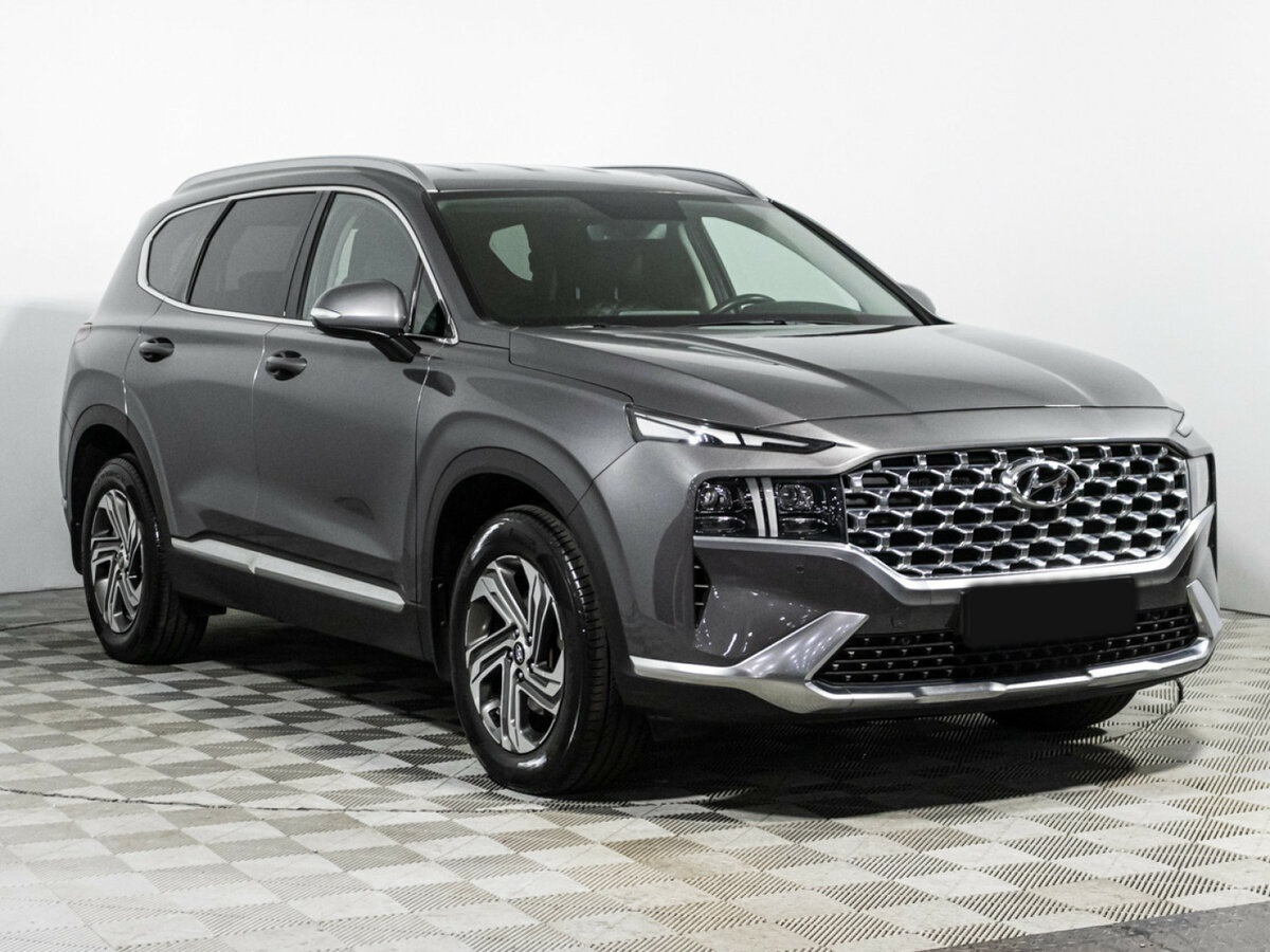 Hyundai Santa Fe с пробегом — 2021 год. Фото: #2