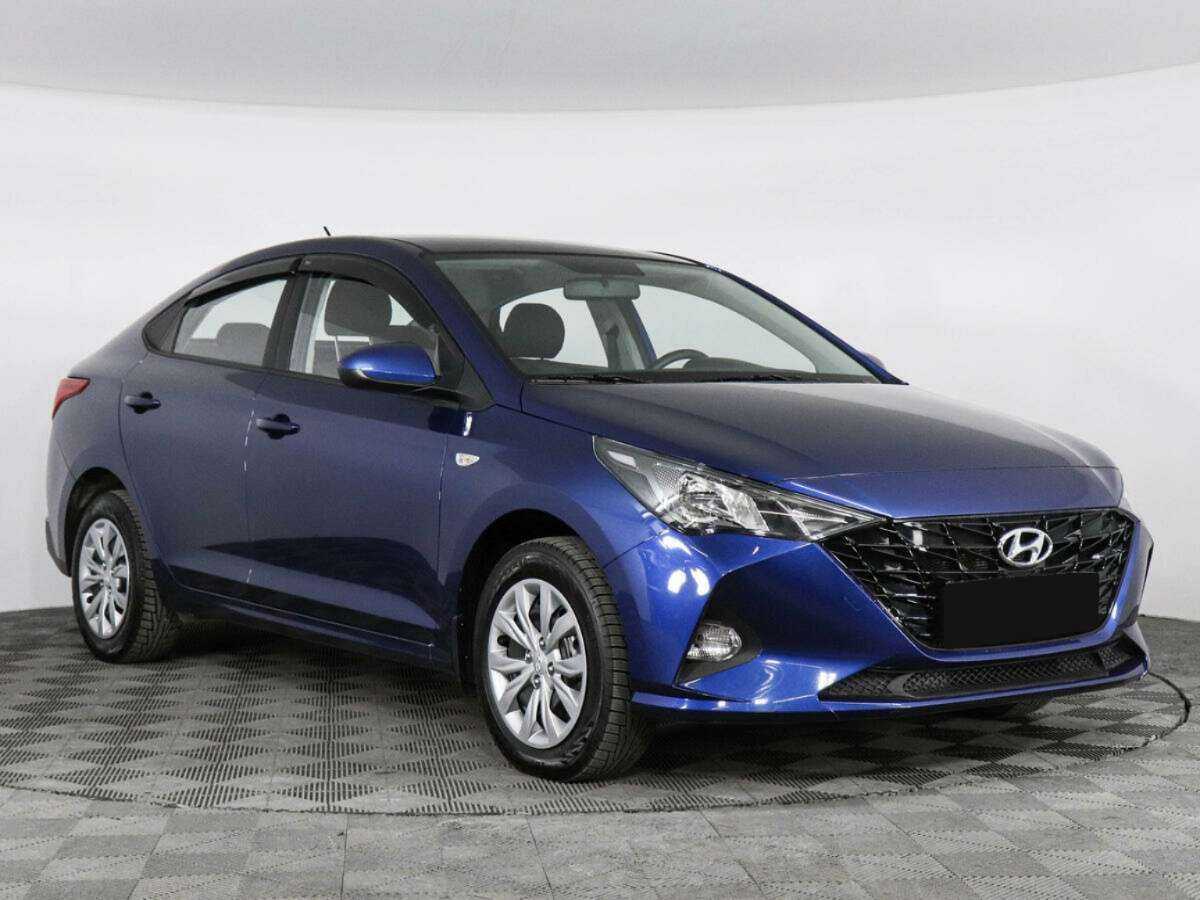 Hyundai Solaris с пробегом — 2021 год. Фото: #2