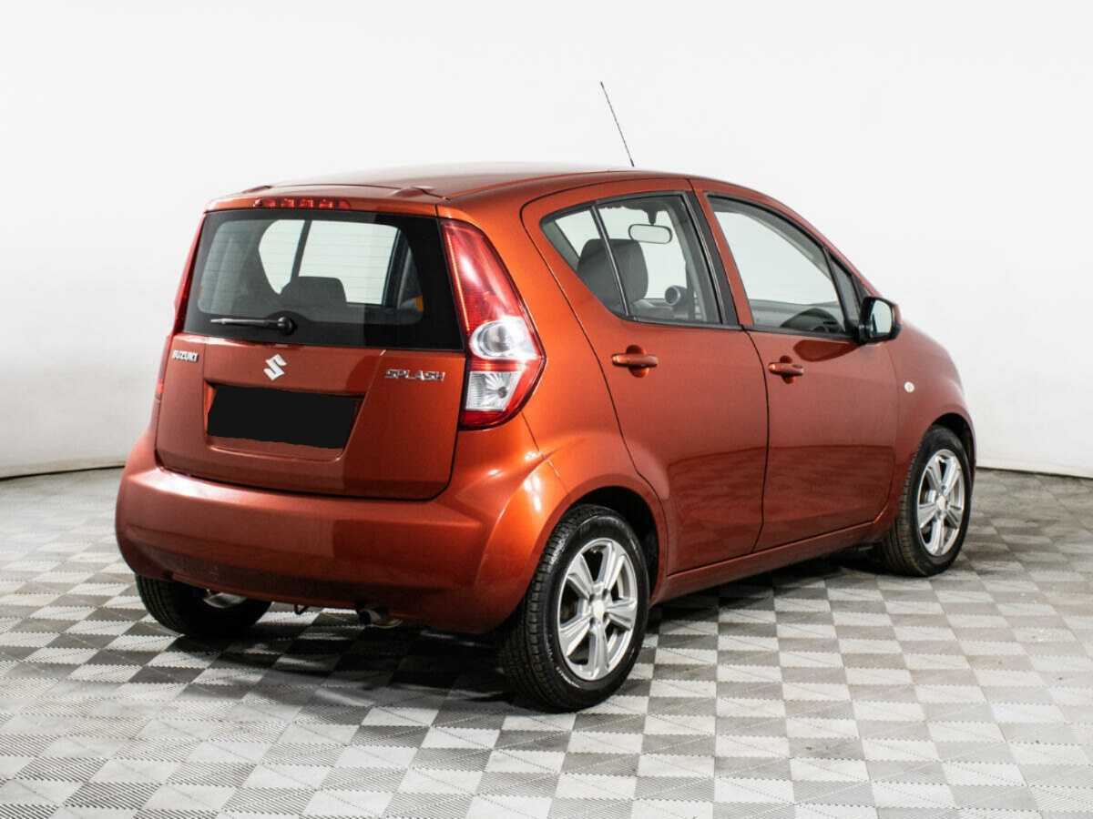 Suzuki Splash с пробегом — 2012 год. Фото: #4