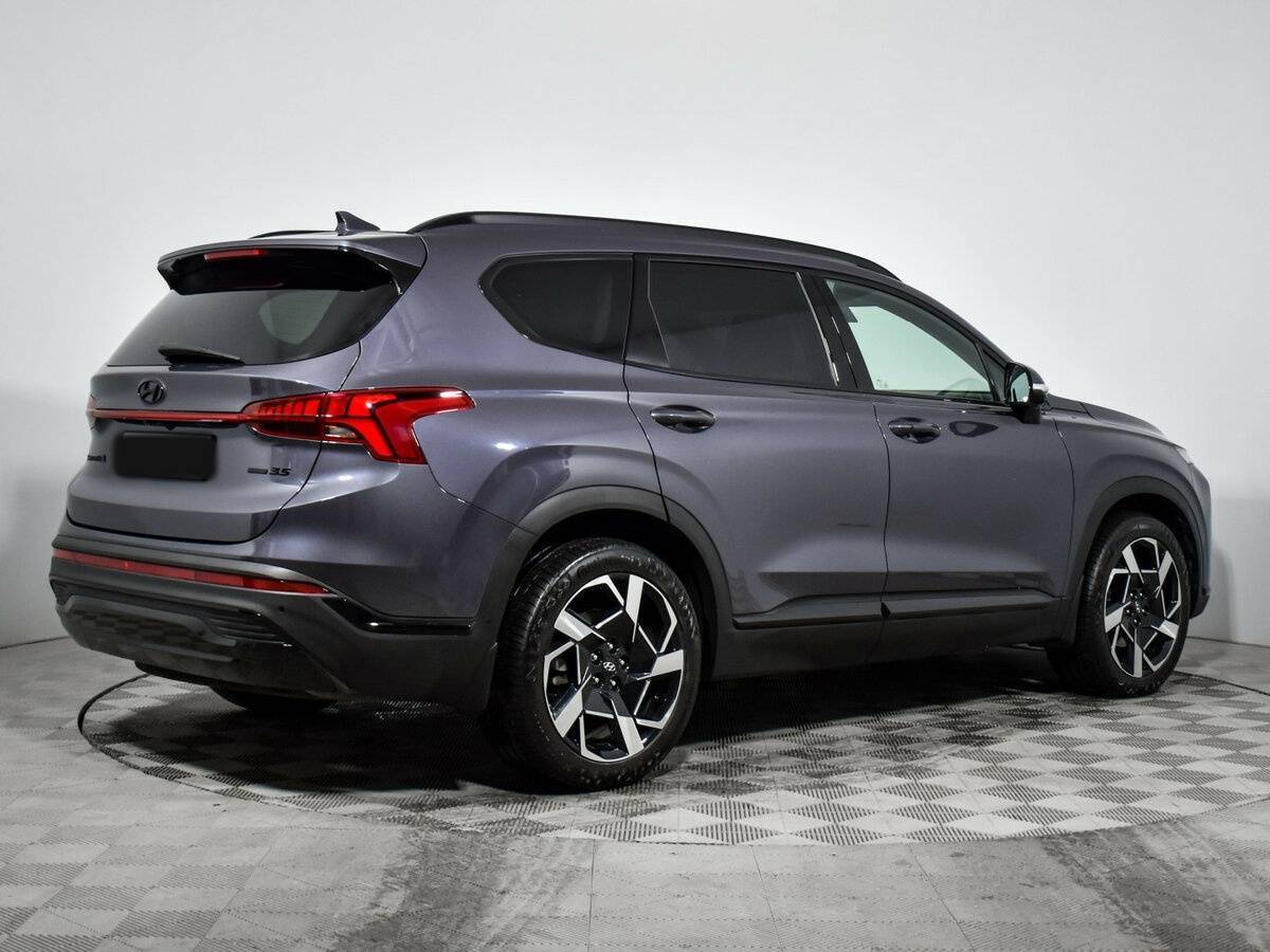 Hyundai Santa Fe с пробегом — 2021 год. Фото: #4