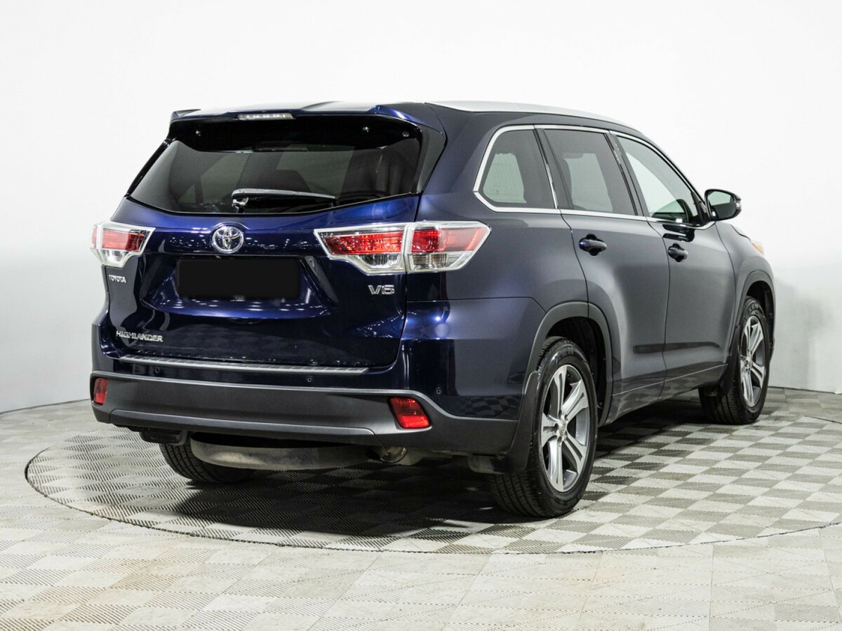 Toyota Highlander с пробегом — 2014 год. Фото: #3