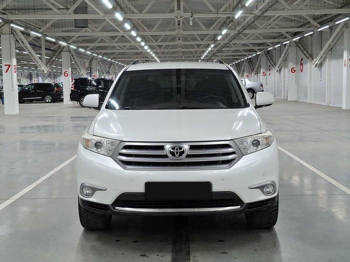 Toyota Highlander с пробегом — 2012 год. Фото: #1
