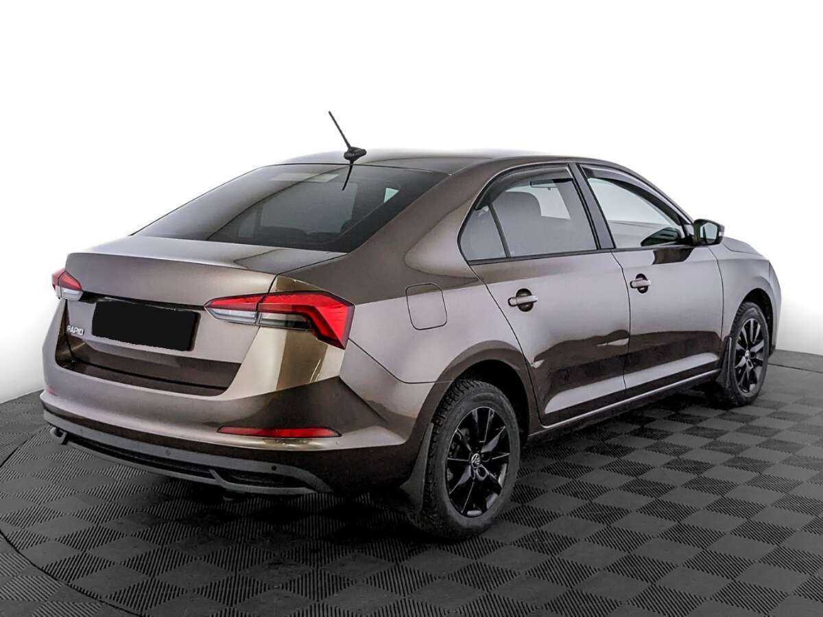 Skoda Rapid с пробегом — 2020 год. Фото: #4