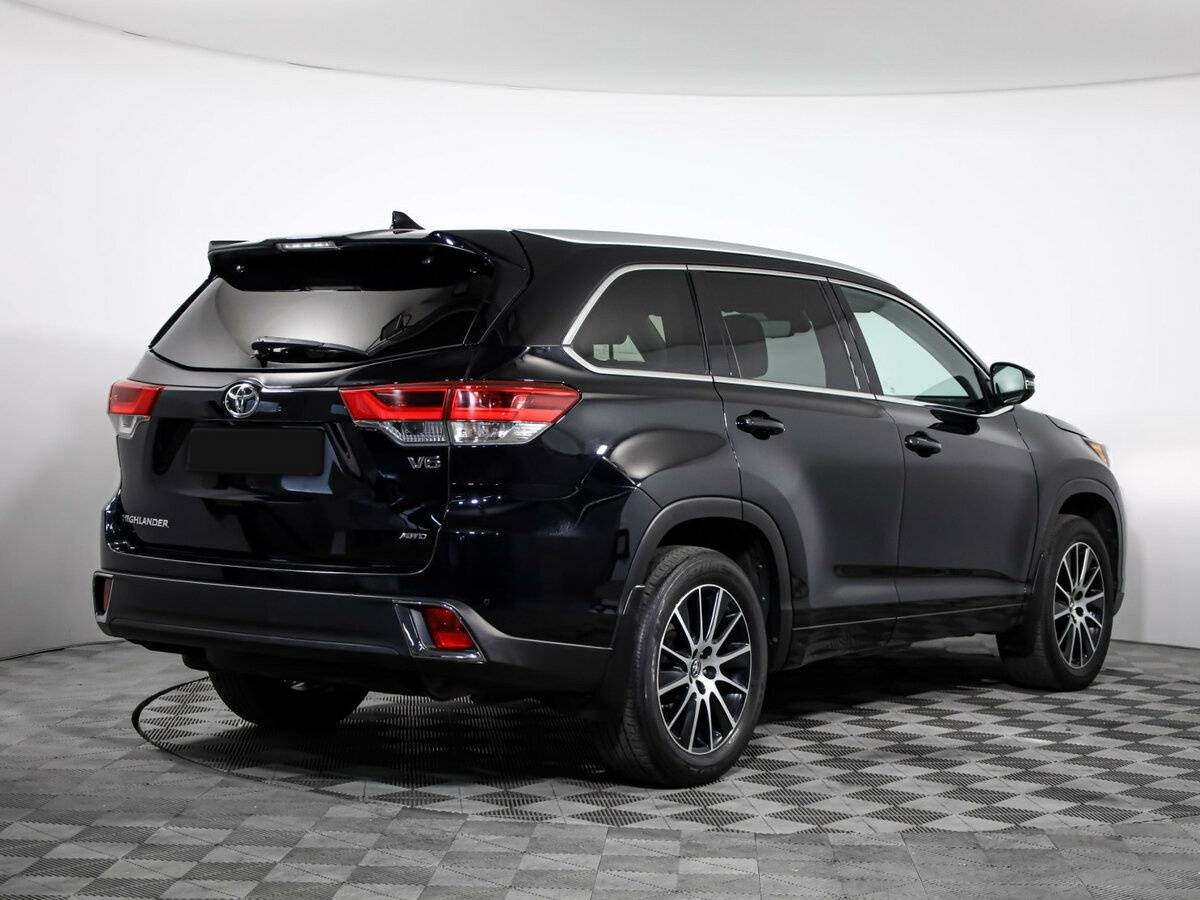 Toyota Highlander с пробегом — 2019 год. Фото: #4