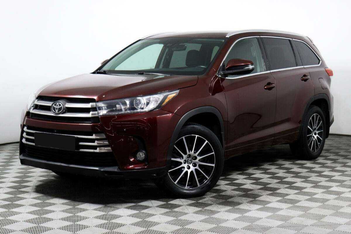 Toyota Highlander с пробегом — 2018 год. Фото: #0