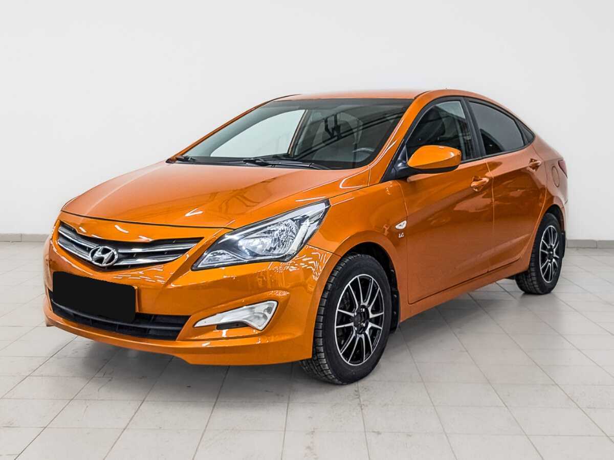 Hyundai Solaris с пробегом — 2015 год. Посмотреть фото