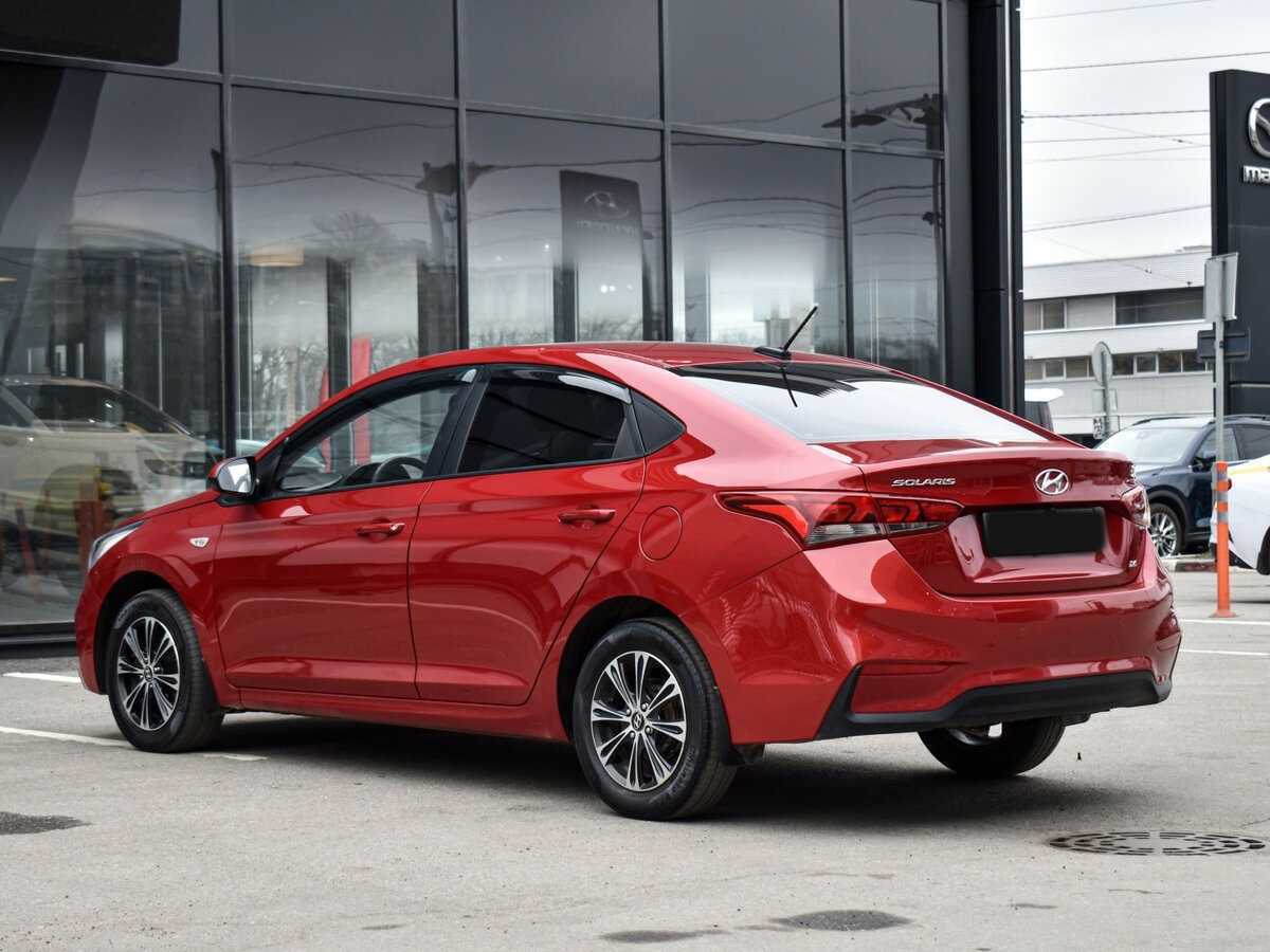 Hyundai Solaris с пробегом — 2019 год. Фото: #6