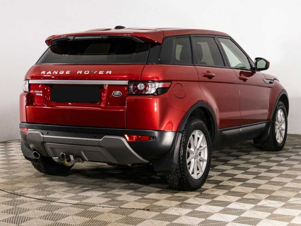 Land Rover Range Rover Evoque с пробегом — 2013 год. Фото: #4
