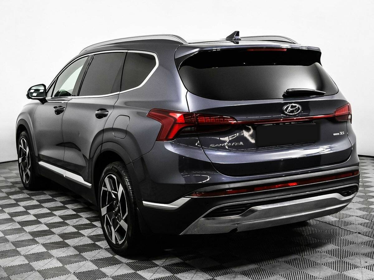 Hyundai Santa Fe с пробегом — 2021 год. Фото: #6