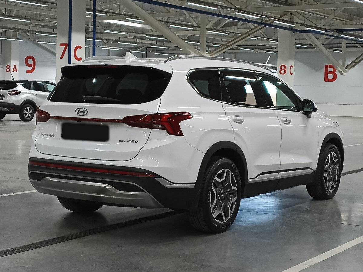 Hyundai Santa Fe с пробегом — 2021 год. Фото: #4