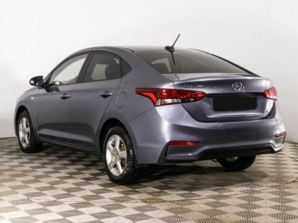 Hyundai Solaris с пробегом — 2019 год. Фото: #6