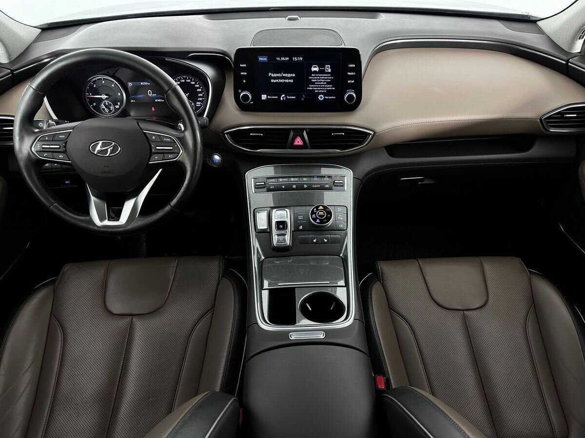 Hyundai Santa Fe с пробегом — 2021 год. Фото: #8