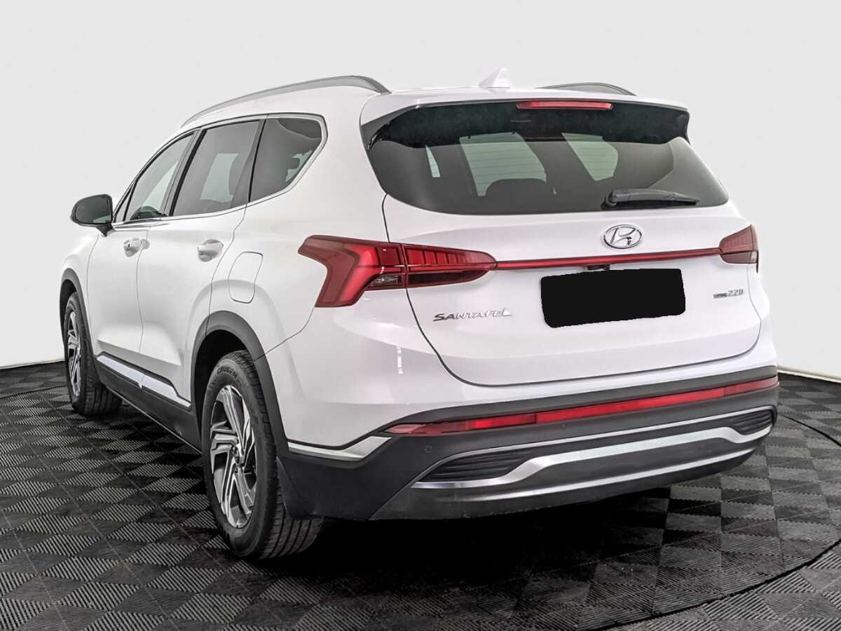 Hyundai Santa Fe с пробегом — 2022 год. Фото: #6