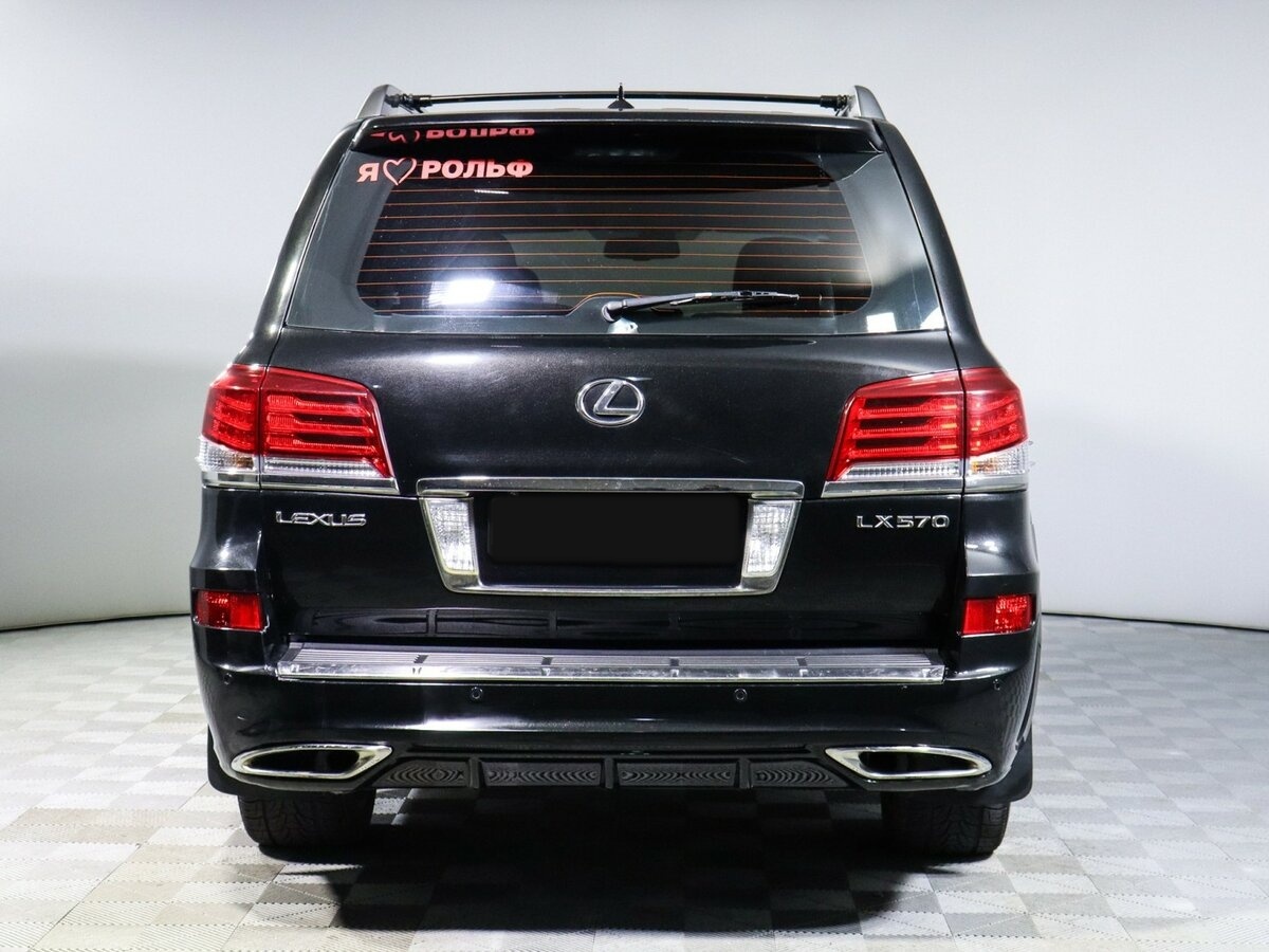 Lexus LX с пробегом — 2015 год. Фото: #5