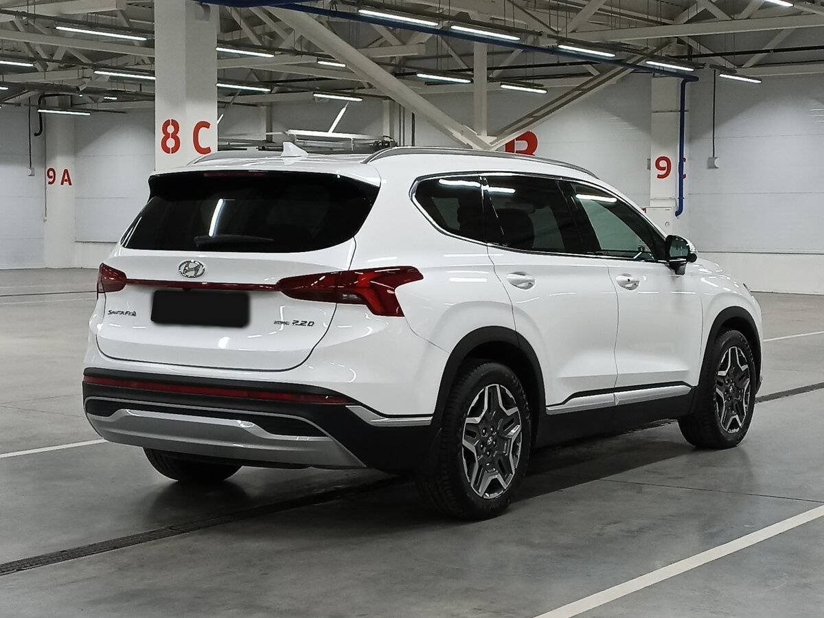 Hyundai Santa Fe с пробегом — 2021 год. Фото: #4