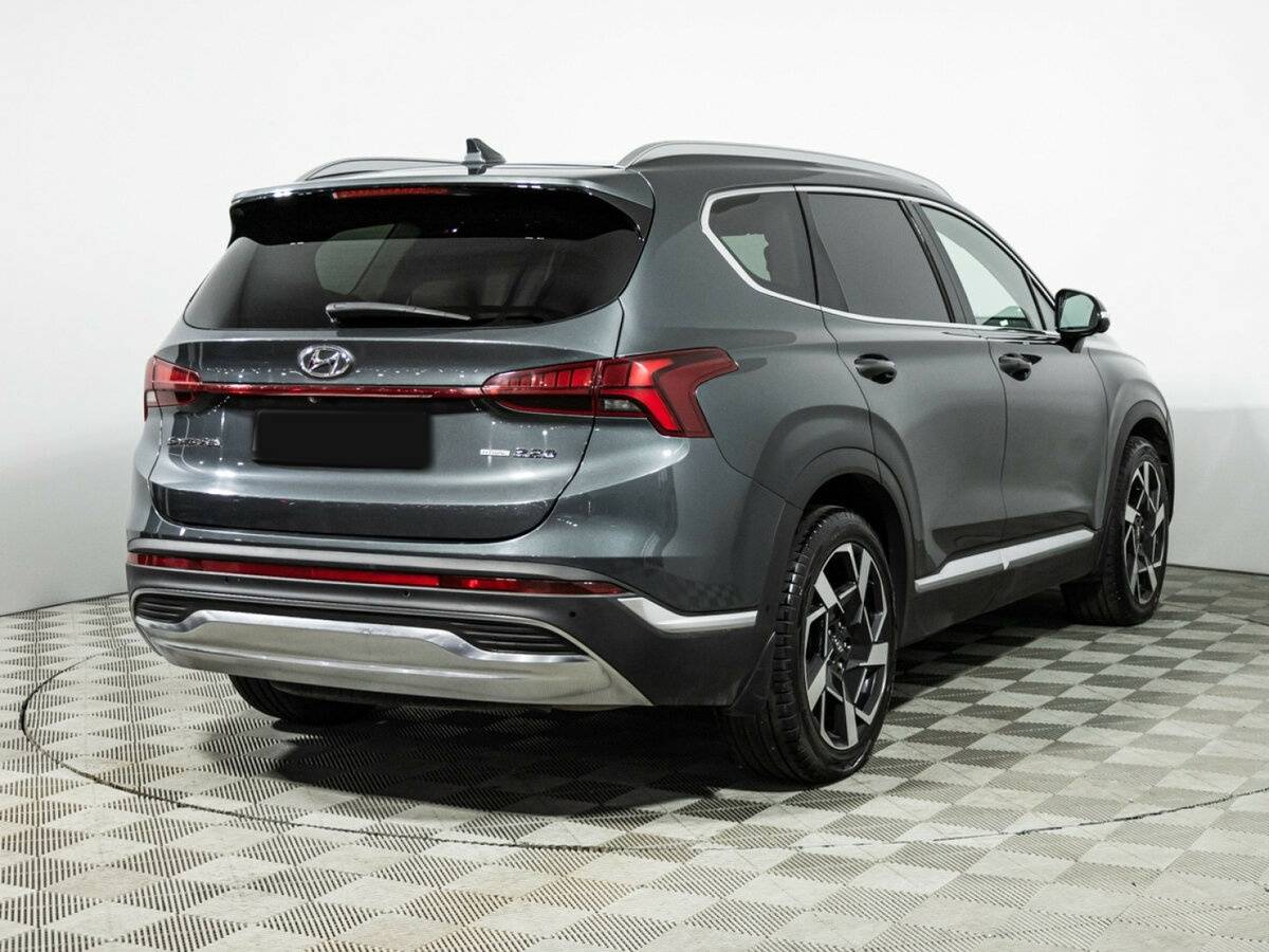 Hyundai Santa Fe с пробегом — 2021 год. Фото: #4