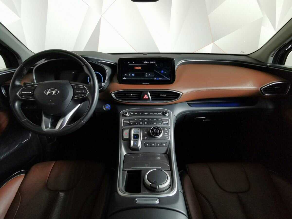 Hyundai Santa Fe с пробегом — 2021 год. Фото: #9