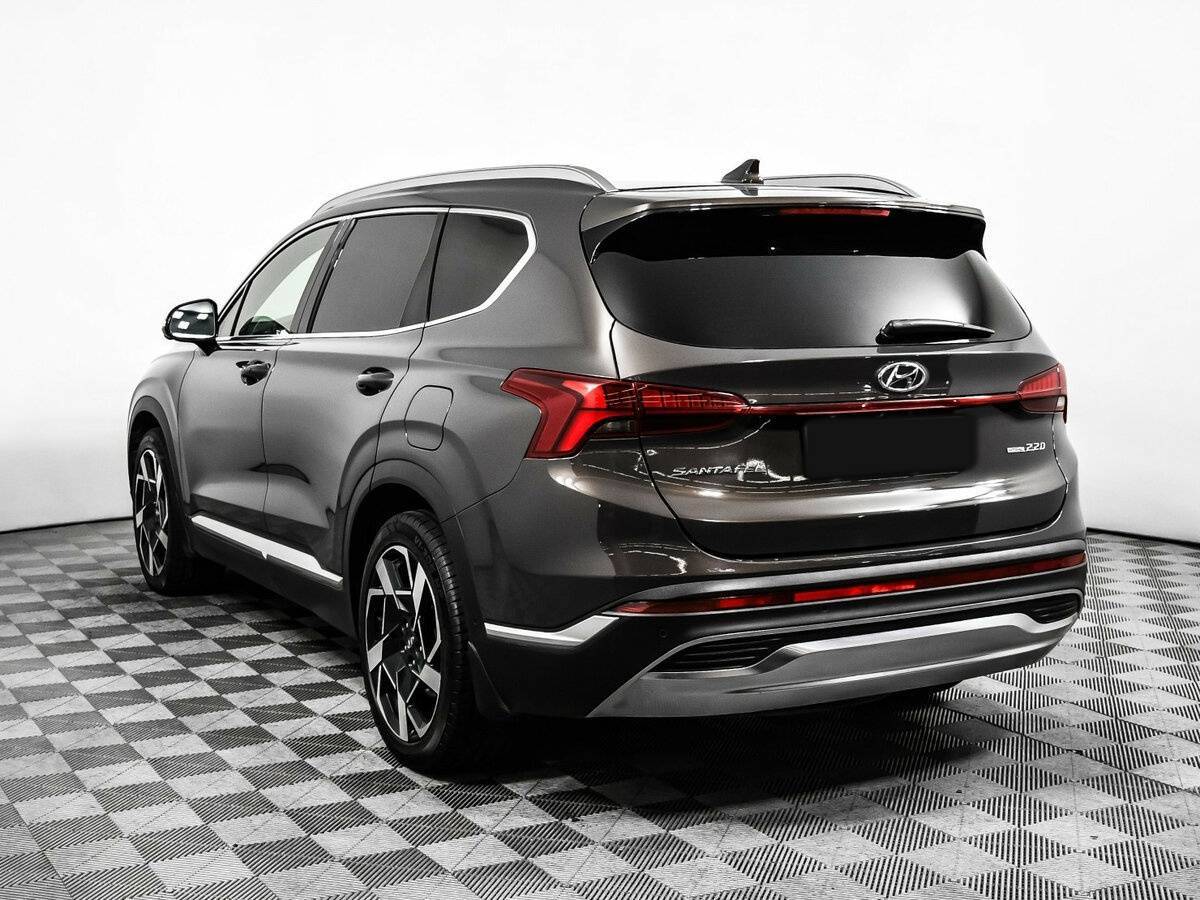 Hyundai Santa Fe с пробегом — 2021 год. Фото: #6