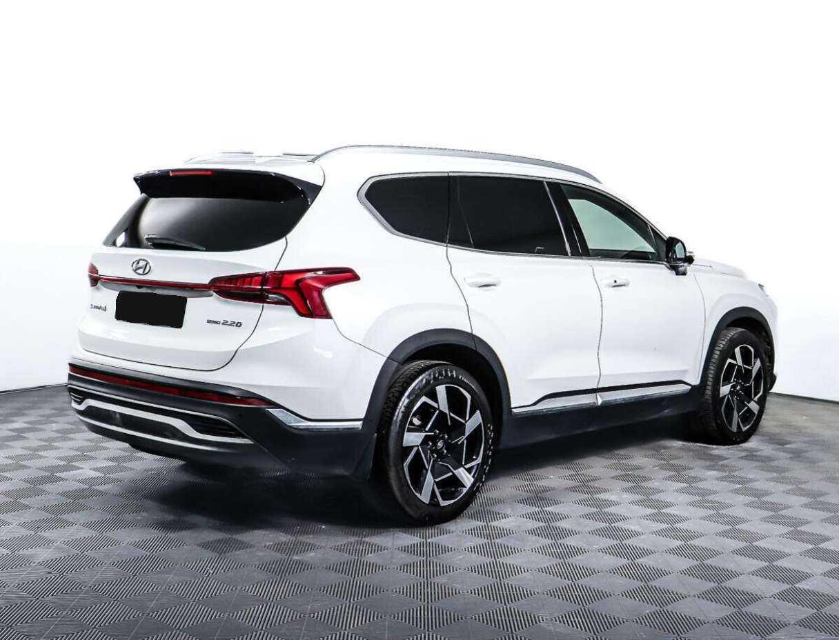 Hyundai Santa Fe с пробегом — 2022 год. Фото: #4