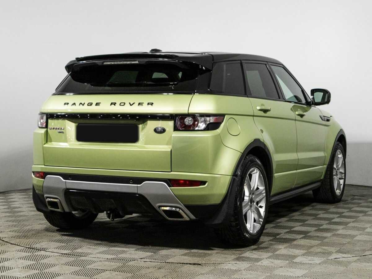 Land Rover Range Rover Evoque с пробегом — 2012 год. Фото: #4