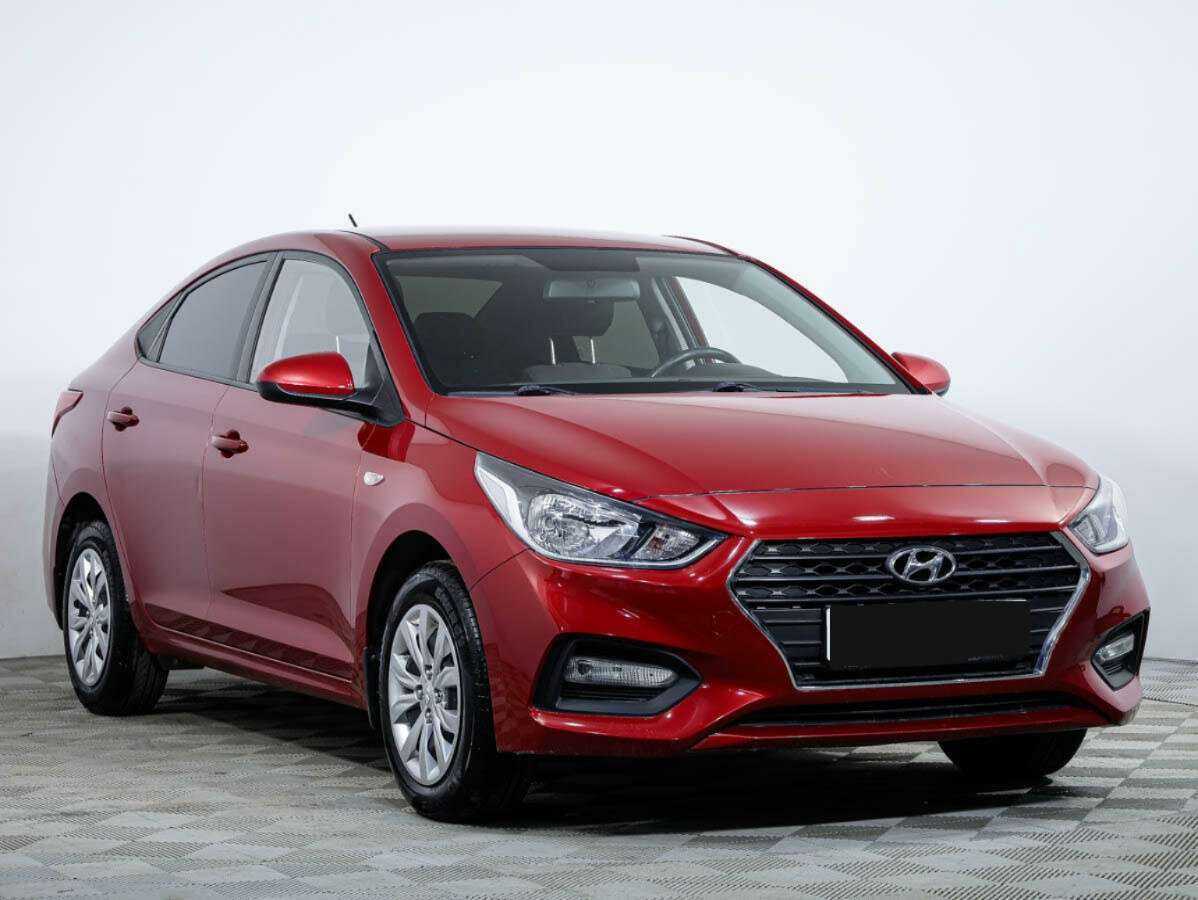 Hyundai Solaris с пробегом — 2017 год. Фото: #1