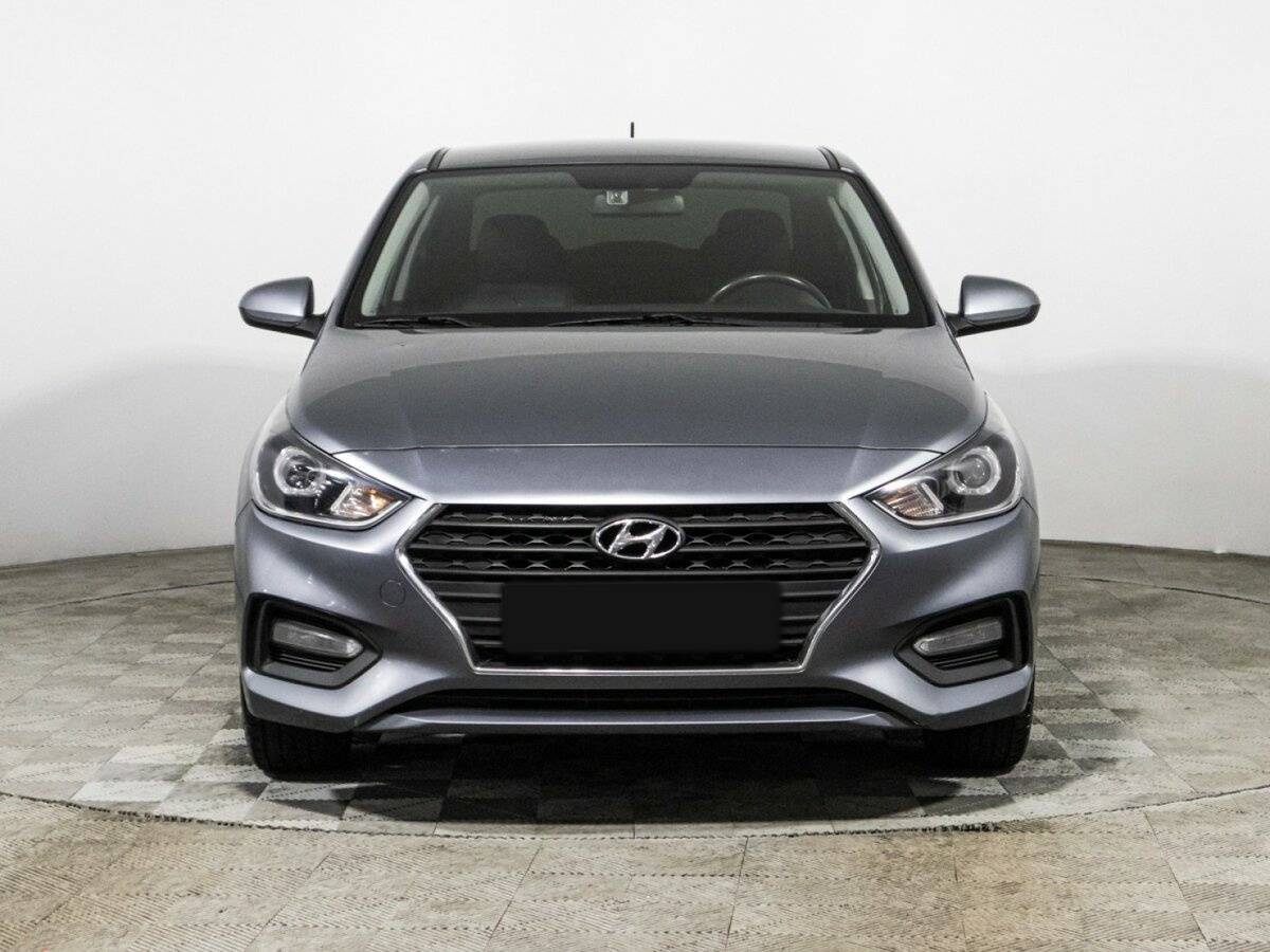 Hyundai Solaris с пробегом — 2018 год. Фото: #1