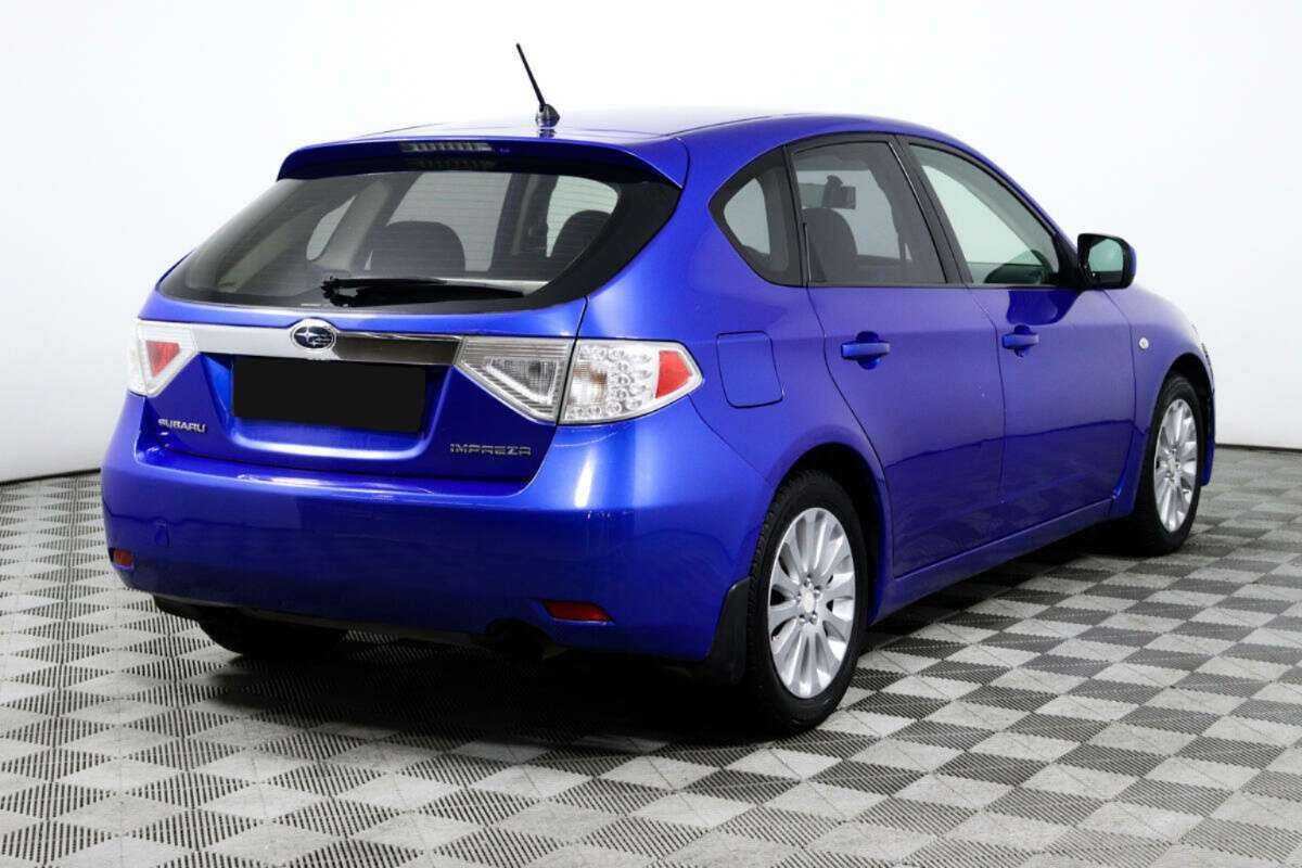 Subaru Impreza с пробегом — 2008 год. Фото: #4