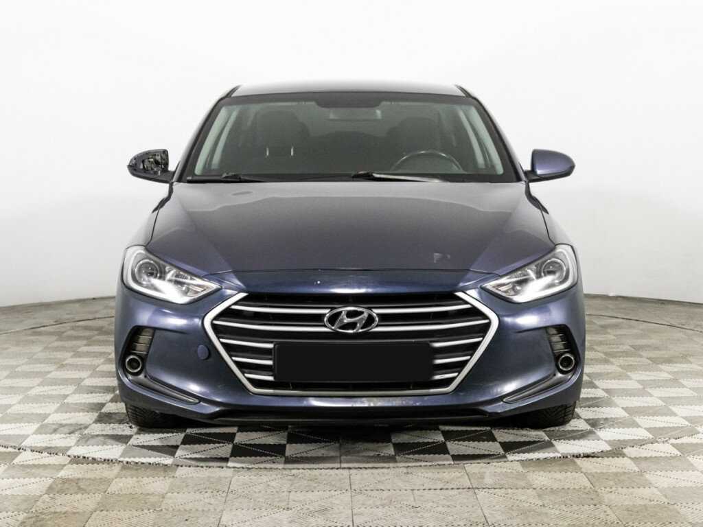 Hyundai Elantra с пробегом — 2017 год. Фото: #1