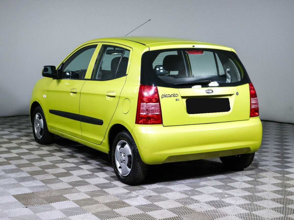Kia Picanto с пробегом — 2007 год. Фото: #6