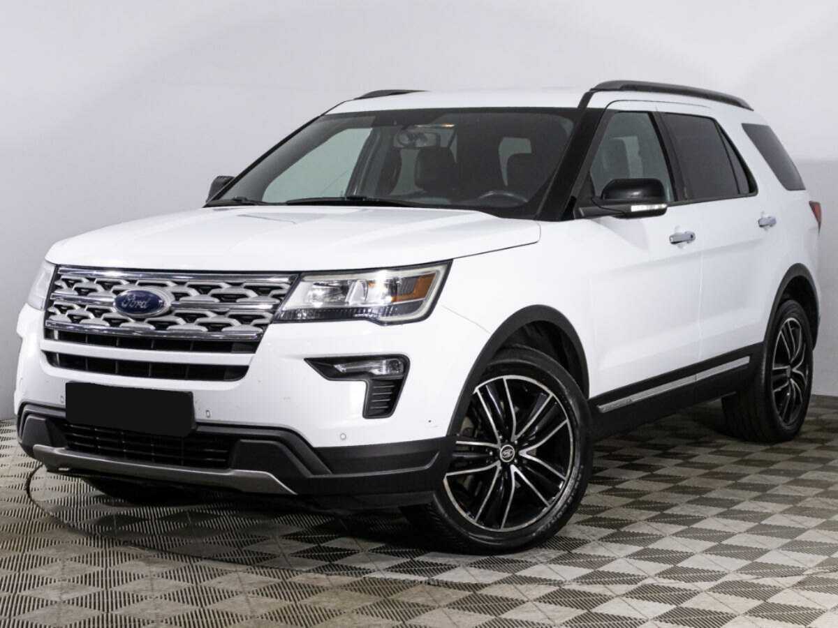Ford Explorer с пробегом — 2019 год. Фото: #0