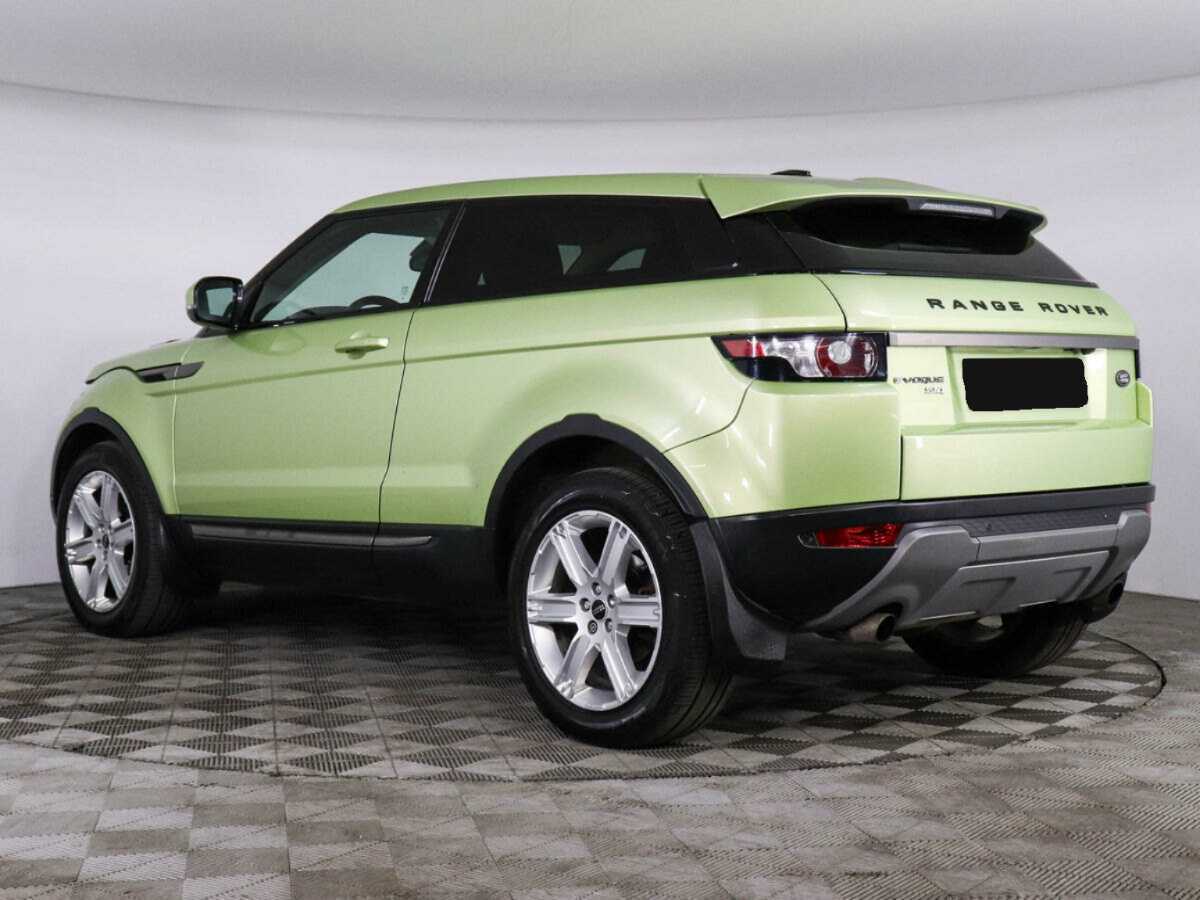 Land Rover Range Rover Evoque с пробегом — 2011 год. Фото: #6
