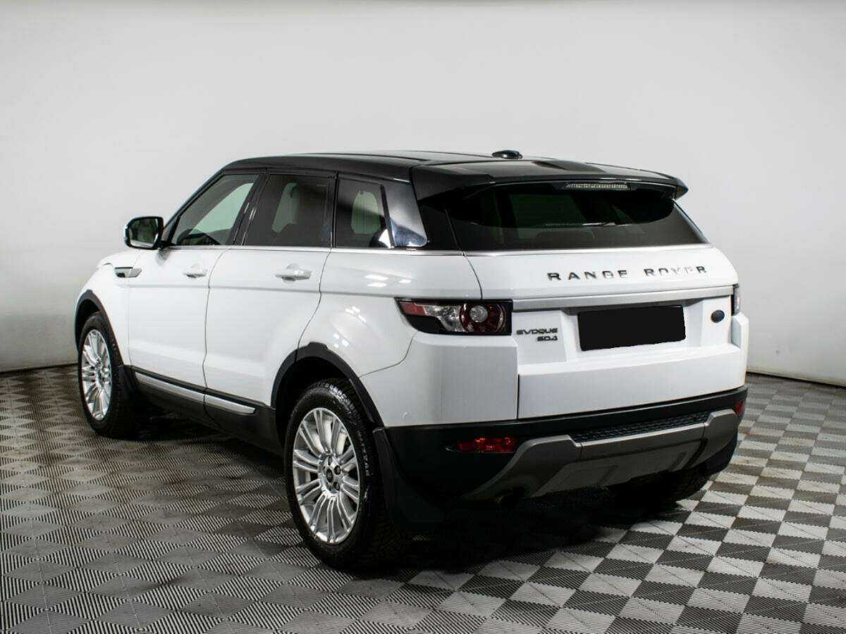 Land Rover Range Rover Evoque с пробегом — 2012 год. Фото: #5